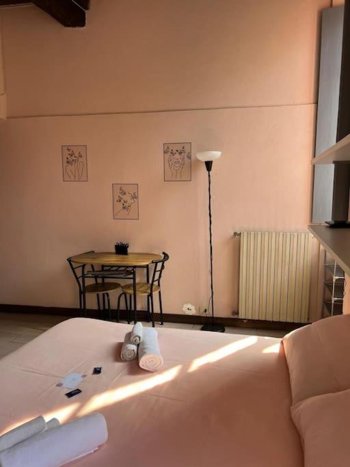 Minimal Studio Con Travi A Vista Piacenza Zewnętrze zdjęcie