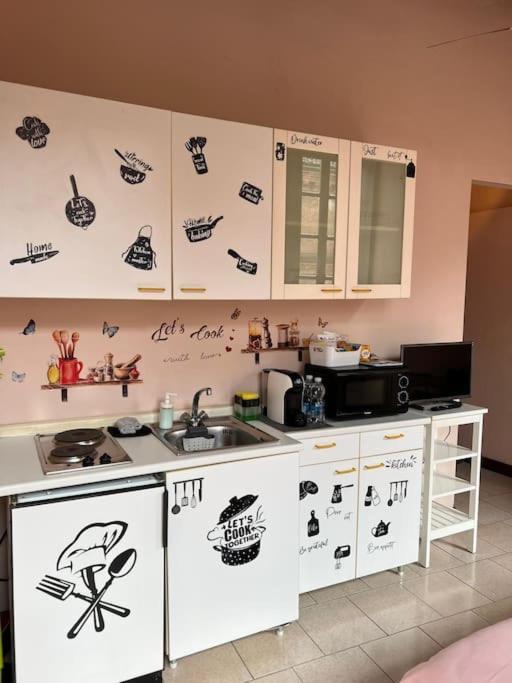 Minimal Studio Con Travi A Vista Piacenza Zewnętrze zdjęcie