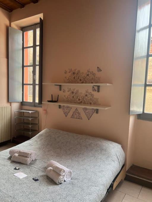 Minimal Studio Con Travi A Vista Piacenza Zewnętrze zdjęcie